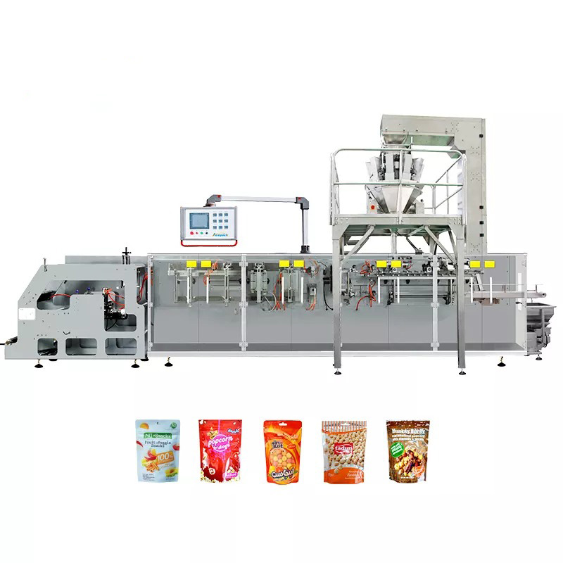 Otomatis Zipper Doypack HFFS Packing Machine